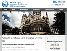Tablet Screenshot of nationaltrust-insurance.org